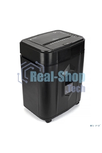 Шредер Heleos АП20-4 черный с автоподачей (секр.P-4) перекрестный 131лист. 20лтр. скрепки скобы пл.карты