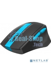 Мышь беспроводная A4Tech Fstyler FG30 серый/синий, 2000 dpi, радиоканал, USB, кнопки - 5