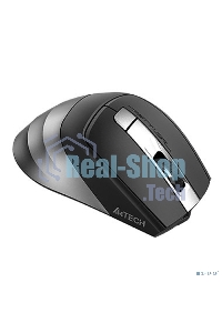 Мышь беспроводная A4Tech Fstyler FB35C серый/черный, 2000 dpi, радиоканал, Bluetooth, USB, кнопки - 6