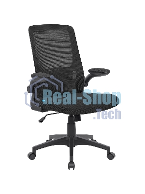 Кресло Defender DALLAS черный, сетка, 120 кг, механизм качания