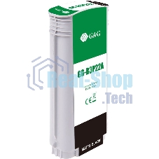 Картридж струйный G&G GG-B3P22A №727 черный матовый (130 мл) для HP DJ T920/T1500/T2530