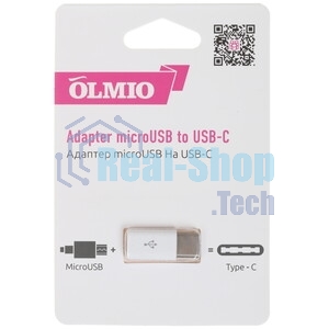 Адаптер microUSB to USB-C OLMIO