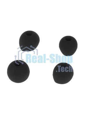 Наушники TWS GEOZON Track черный, внутриканальные, Bluetooth, до 4 ч