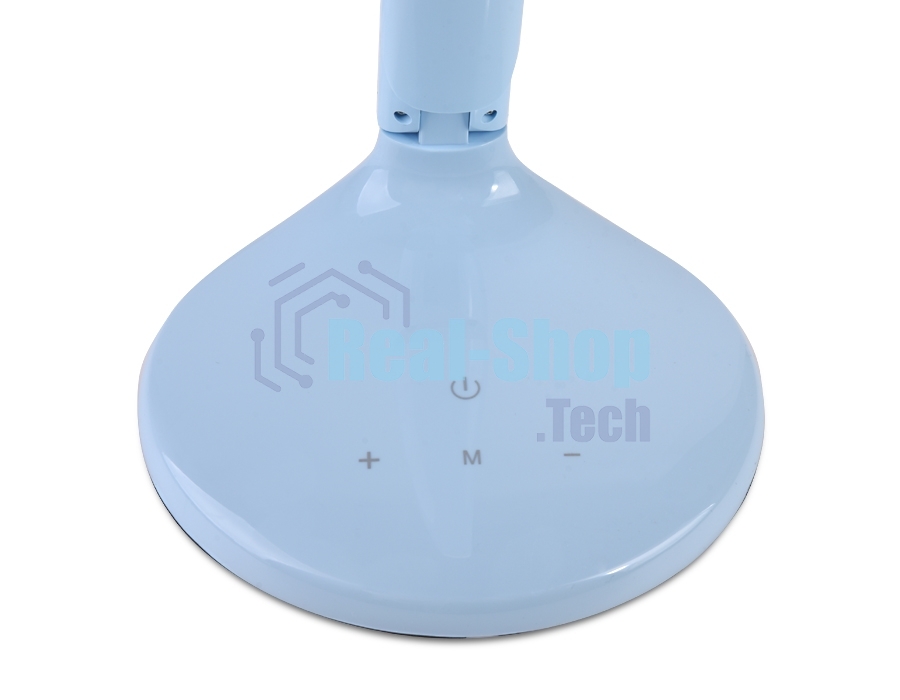 Настольная светодиодная лампа с ночником Ambrella light DE550 BL голубой LED 3000-6400K 8W