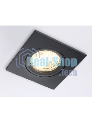 Светильник встраиваемый Ambrella light TN102456 BK черный GU5.3 85*85*28