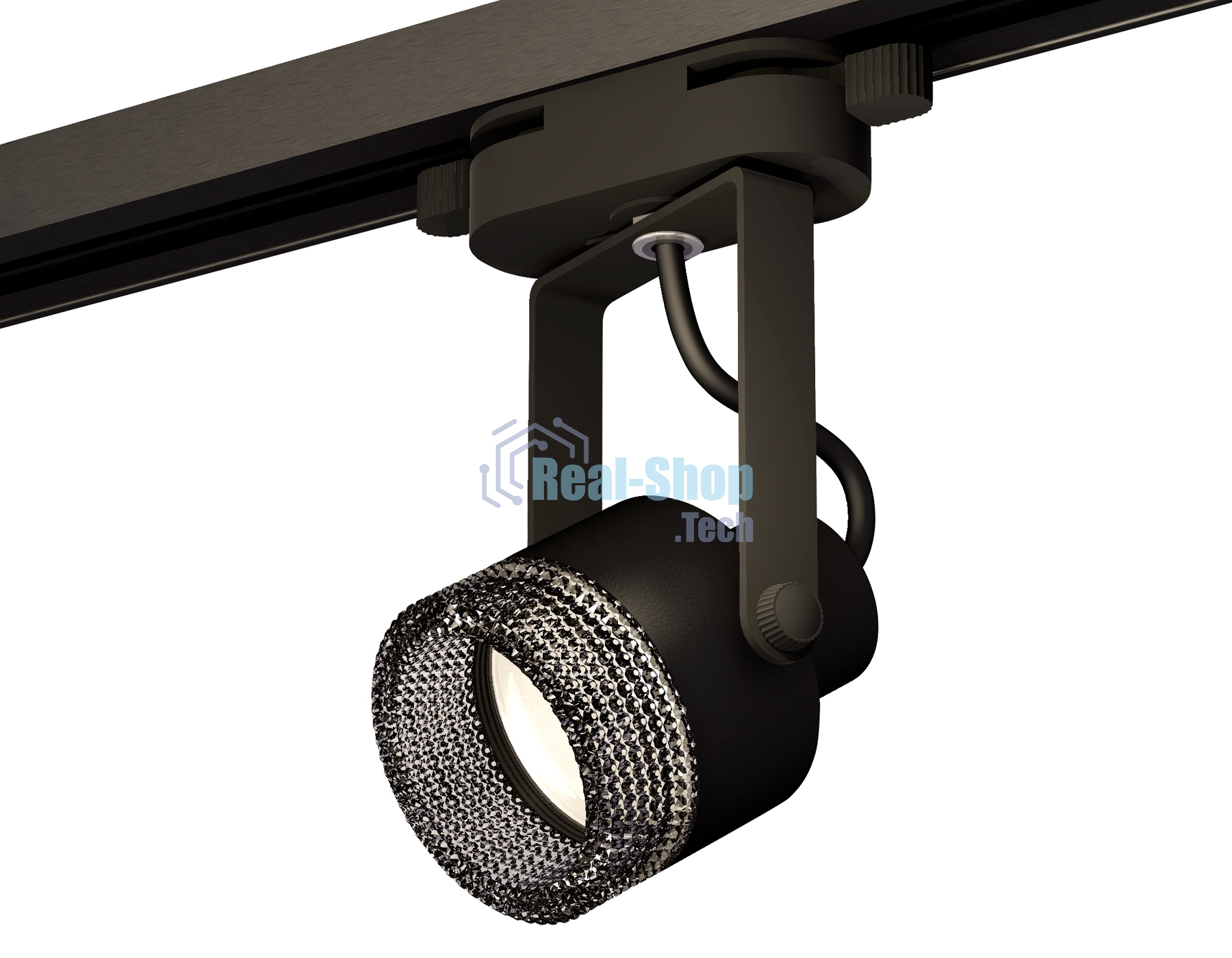 Светильник Ambrella light XT6602061 PBK/BK черный полированный/тонированный MR16 GU10 (C6602, N6151)