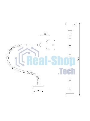 Светильник Elektrostandard 1214 MR16 настенный хром a023769