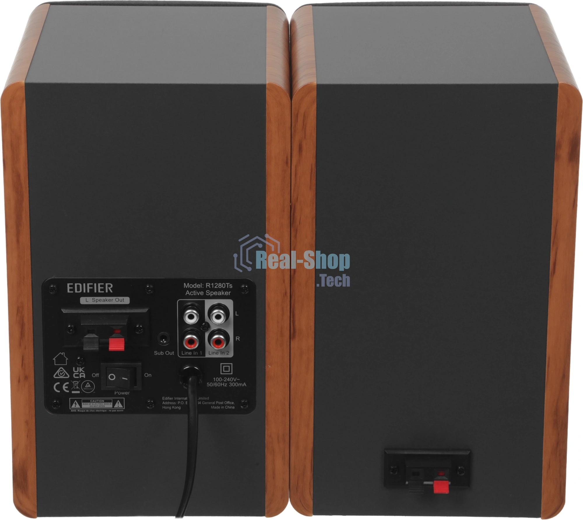 Акустическая система Edifier R1280Ts 2.0 светлое дерево/черный 42Вт