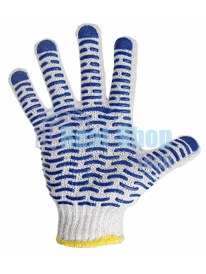 Перчатки Rexant х/б с нанесением ПВХ (