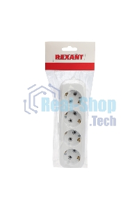 Колодка Rexant 3 гнезда без заземления