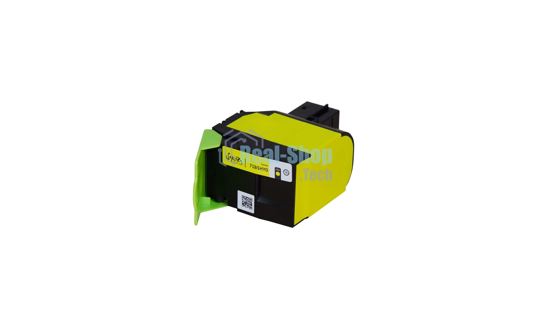Картридж Sakura 71B5HY0 для Lexmark CS417dn/CS517de/CX417de/CX517de, желтый, 3500 к.