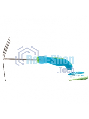 Мотыжка комбинированная, 70х290 мм, нерж. сталь, двухкомпонентная рукоятка, PREMIUM PLUS Palisad