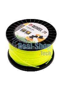 Леска для триммера Denzel квадрат, 2,7м х 138м, на DIN катушке FLEX CORD