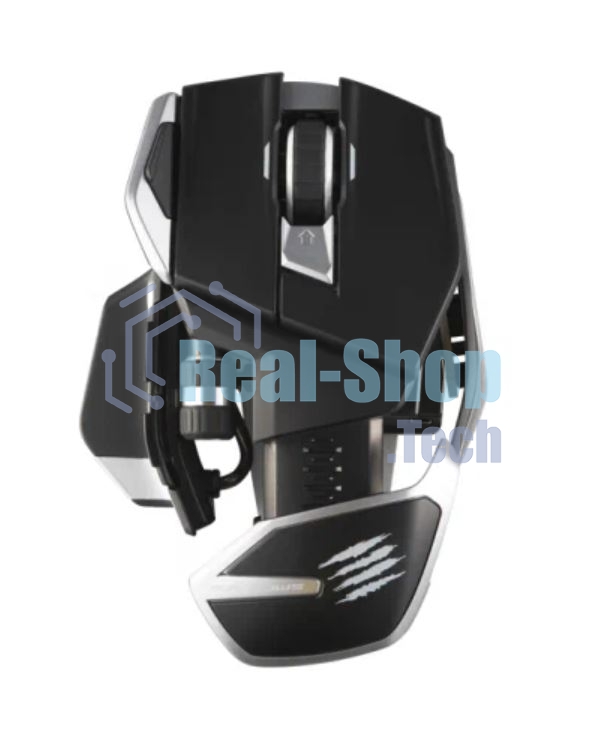 Мышь беспроводная/проводная Mad Catz R.A.T. DWS черный, 16000 dpi, радиоканал, Bluetooth, USB, кнопки - 14