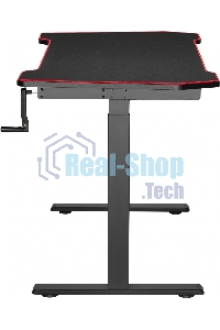 Стол компьютерный Cactus CS-MDL-BK столешница МДФ, черный