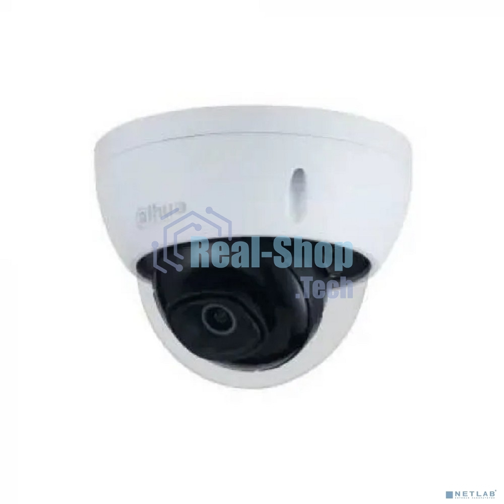 Уличная купольная IP-видеокамера DAHUA DH-IPC-HDBW1431EP-0280B-S4 4Мп, 1/3” CMOS, объектив 2.8мм, ИК-подсветка до 30м, IP67, IK10, корпус: металл