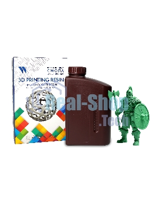 Фотополимерная смола NVPrint Standard Resin Green для 3D печати; 1 кг/бут