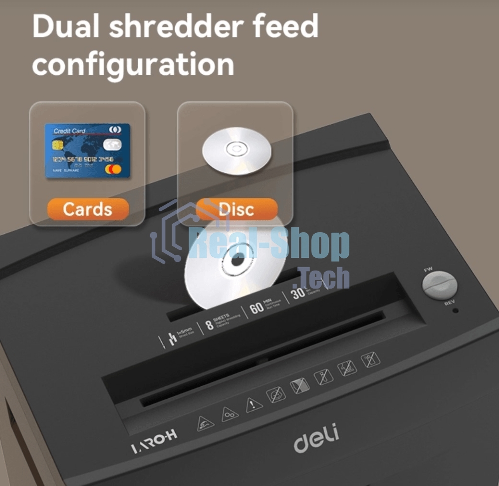 Шредер Deli Шредер ET098