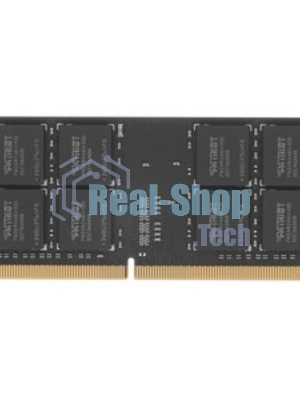 Оперативная память Patriot Signature, DDR4, 32GB (1x32 GB), 3200 MHz, CL22, SO-DIMM
