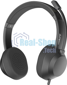 Гарнитура A4Tech Fstyler FH150U чёрный, проводная