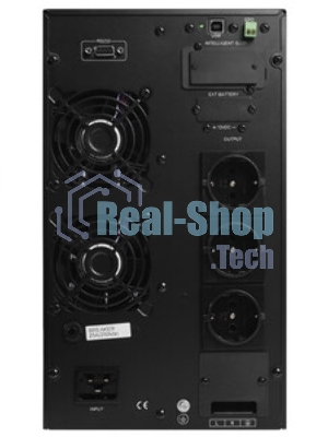 Источник бесперебойного питания Powerman Online 3000VA/2400W, 220V, Tower, Out: 3xShuko, черный*Online3000