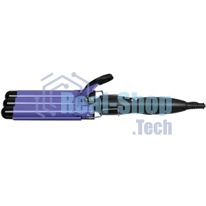 Щипцы для завивки волос Galaxy Line GL 4642 черный/фиолетовый, 25 мм, 200 °C, 1 режим