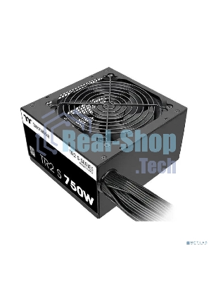 Блок питания Thermaltake ATX TR2 S, 750Вт, 80 PLUS WHITE, 120мм, черный
