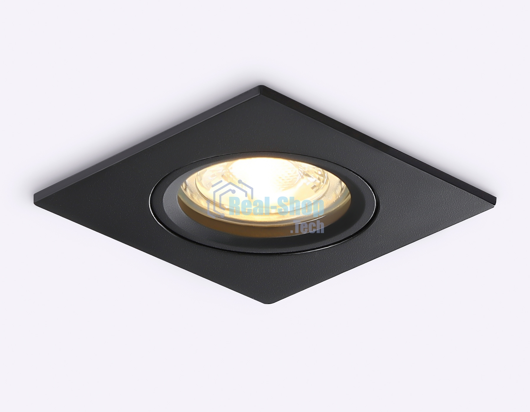 Светильник встраиваемый Ambrella light TN102456 BK черный GU5.3 85*85*28