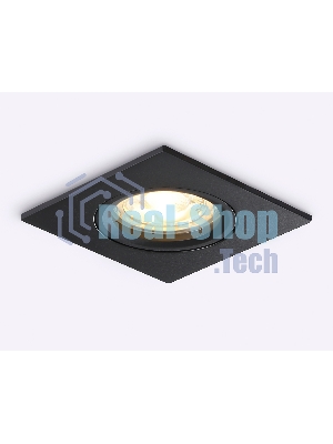 Светильник встраиваемый Ambrella light TN102456 BK черный GU5.3 85*85*28