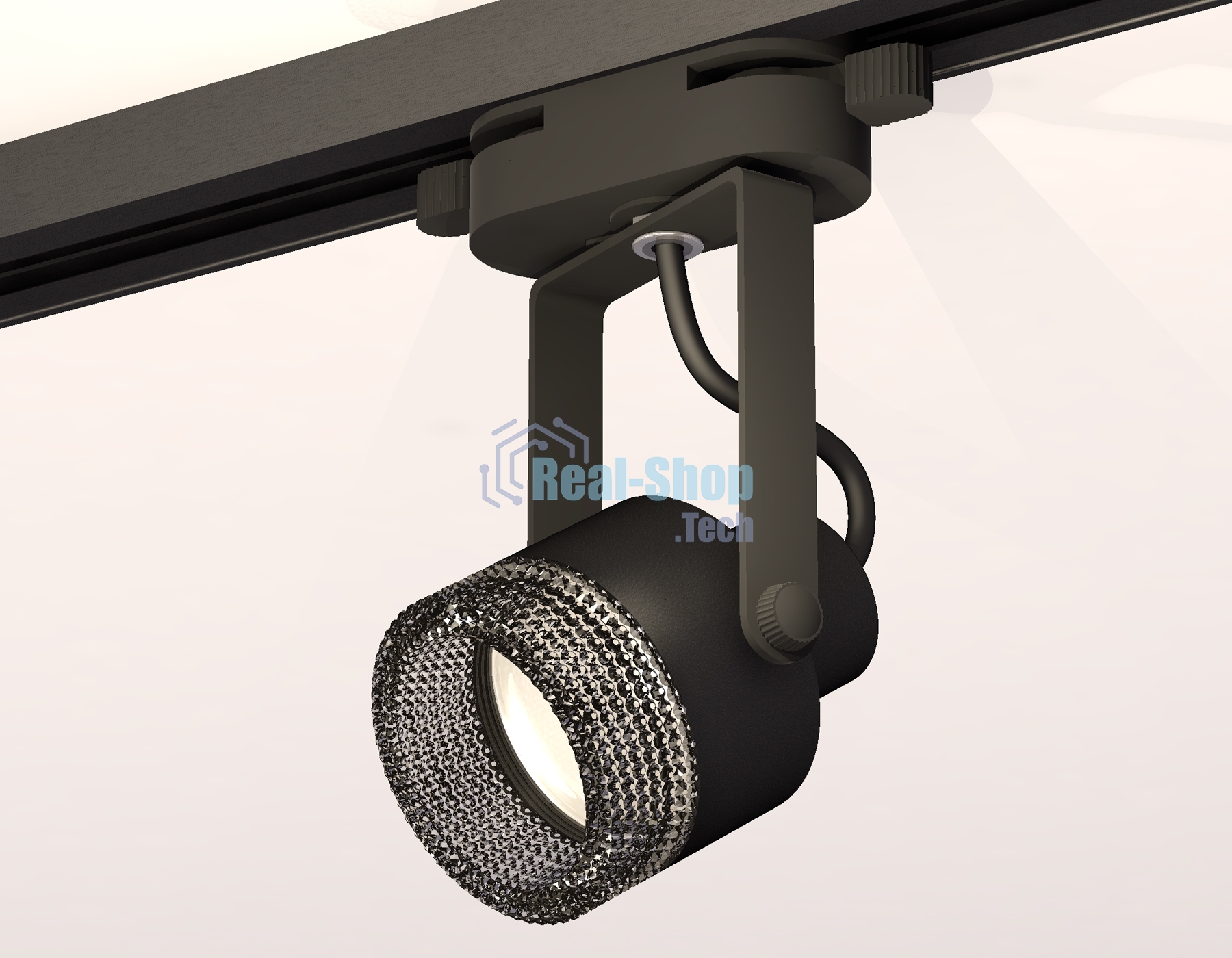 Светильник Ambrella light XT6602061 PBK/BK черный полированный/тонированный MR16 GU10 (C6602, N6151)