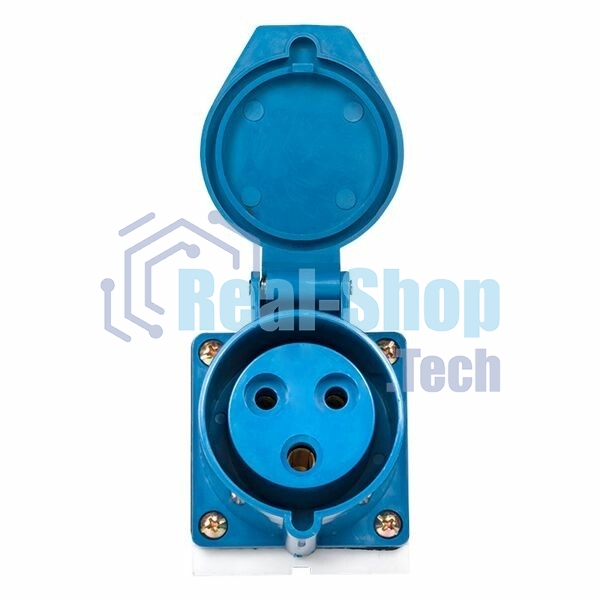 Розетка наруж. уст. 16А 220В 2Р+РЕ IP44 (113) EKF ps-113-16-220
