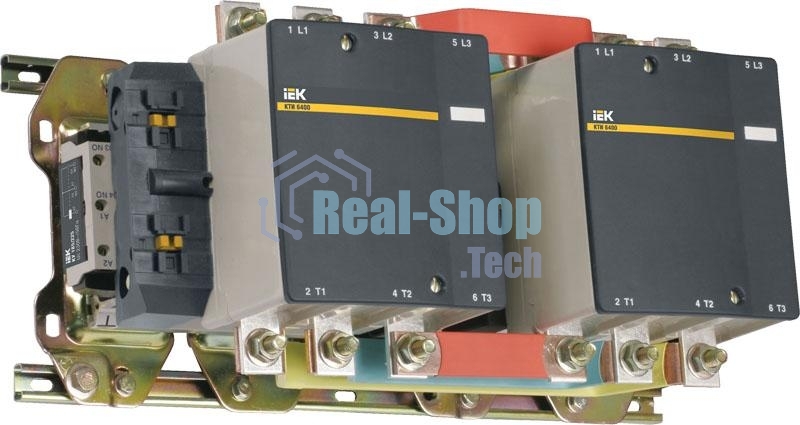 Контактор КТИ-65003 реверс 500А 230В/АС3 IEK KKT63-500-230-10