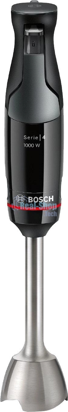 Блендер погружной Bosch MSM4B621 черный, 1000 Вт, 1 скорость