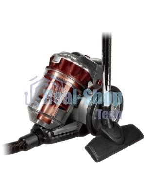 Пылесос SUPRA VCS-2024 серый, 230/2000 Вт, уборка сухая, пылесборник контейнер 2 л