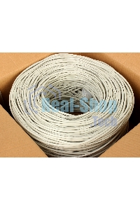 Кабель Cablexpert, UTP5e, 4 пары, 0.40 мм, CCA, однож., 305 м, серый UPC-5040E-SOL 