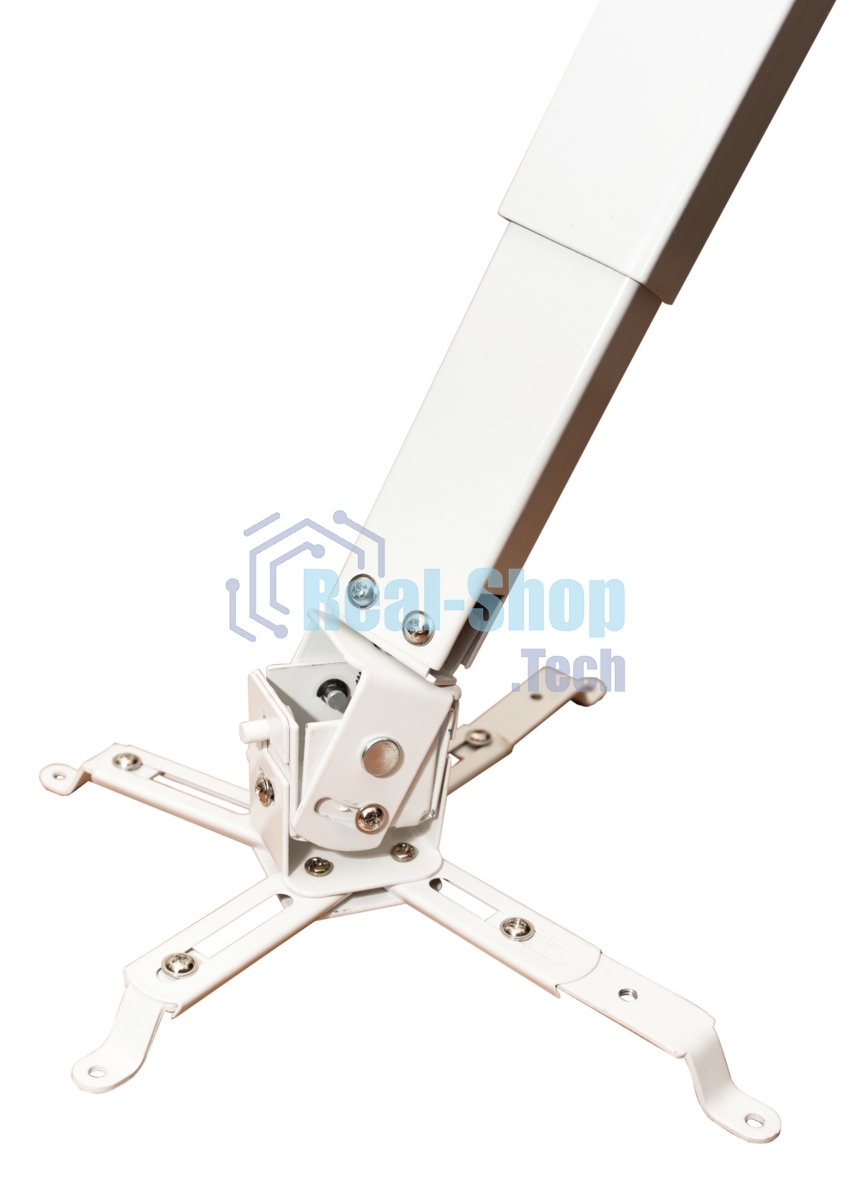 Моторизованный потолочный лифт для проектора 100 см, цв. белый
