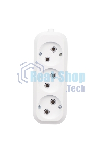 Колодка Rexant 3 гнезда без заземления