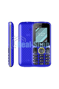 Мобильный телефон BQ 1848 Step+ черный (без СЗУ в комплекте) SC6531E