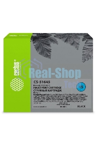Картридж струйный Cactus CS-51645 черный (44 мл) для HP DJ 710c/720c/722c/815c/820cXi/850c/870cXi/880c