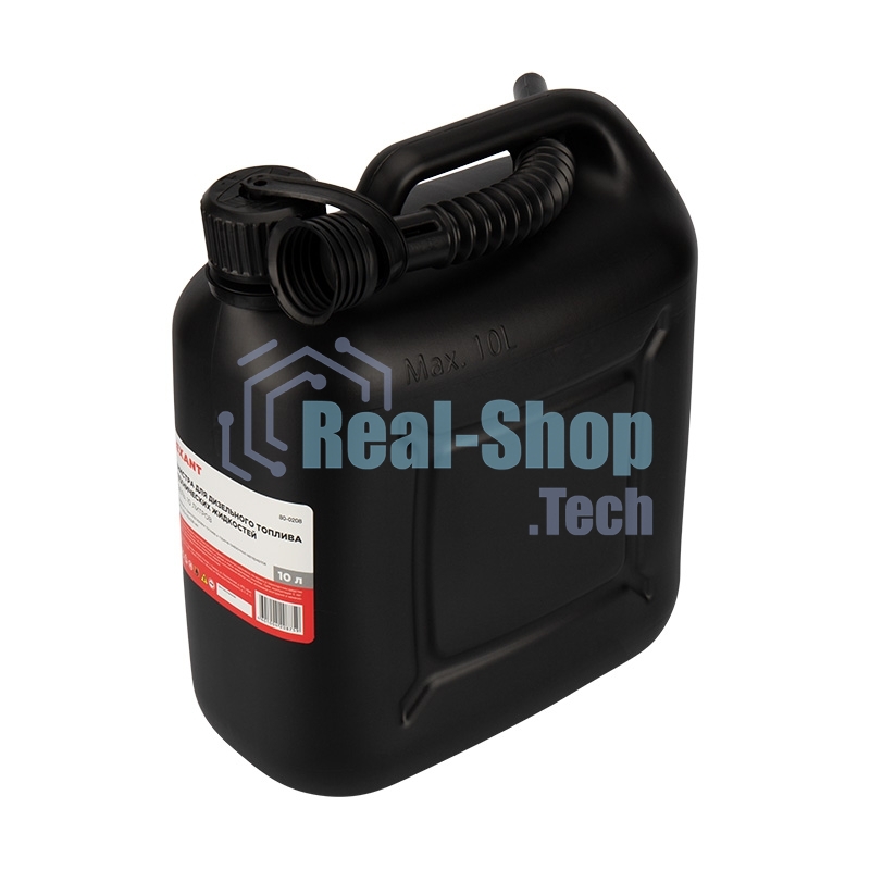 Канистра Rexant Дизель для дизельного топлива и технических жидкостей, пластиковая, 10 л