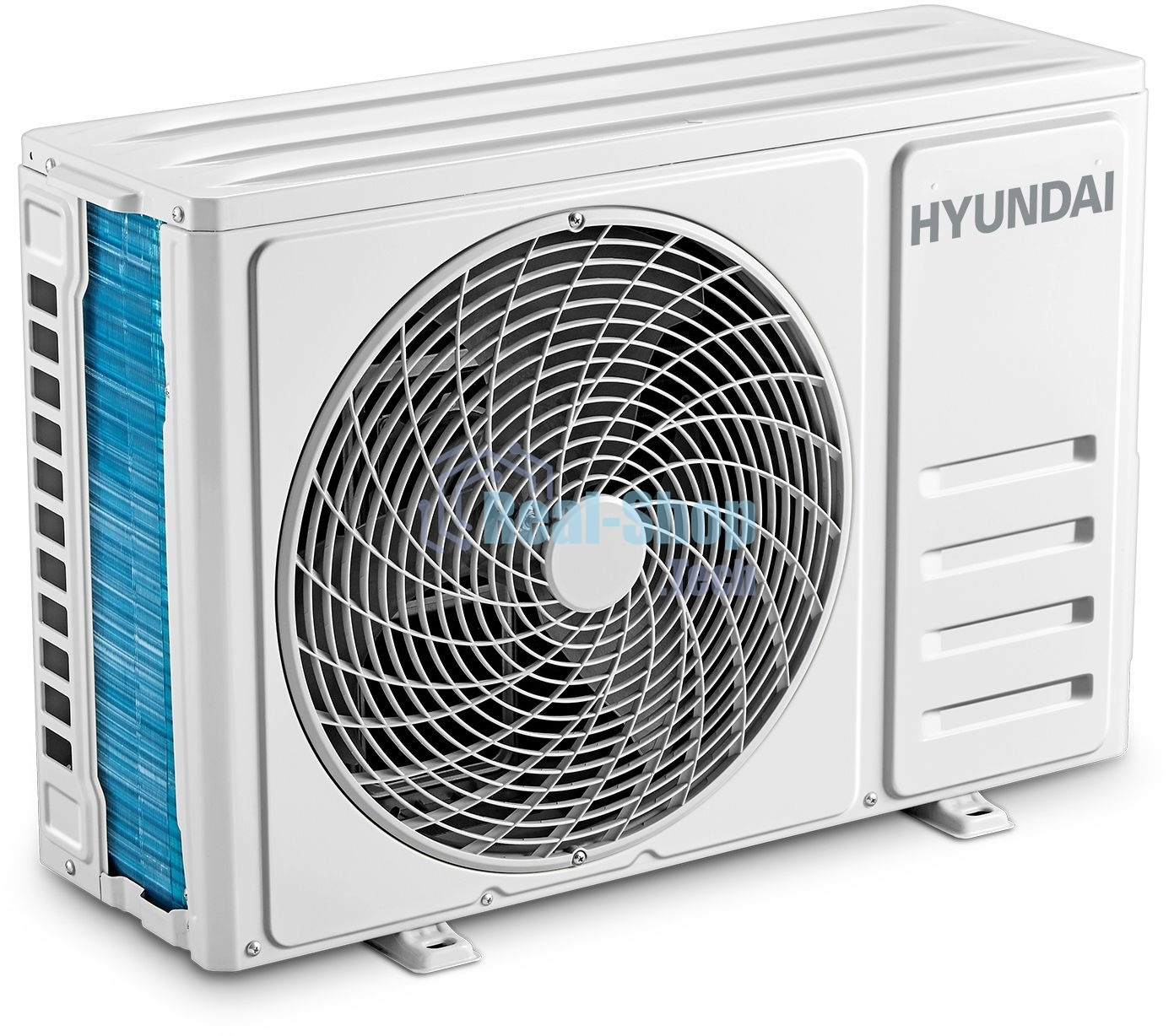 Кондиционер сплит-система Hyundai HAC-12/T-PRO 12000 BTU, 23 м², 22/41 дБ, охлаждение, обогрев, осушение, белый