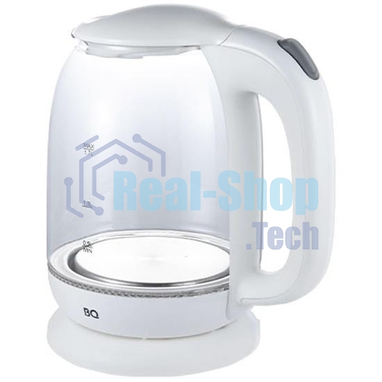 Чайник электрический BQ KT1830G, 2200Вт, 1.7л, белый
