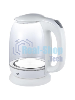 Чайник электрический BQ KT1830G, 2200Вт, 1.7л, белый
