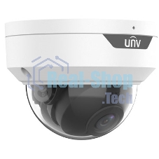 Видеокамера Uniview IP купольная антивандальная, 1/2.7 Видеокамера Uniview IP купольная антивандальная, 1/2.7
