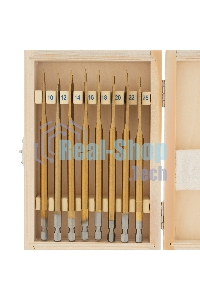 Набор сверл Matrix перовых по дереву, 10-12-14-16-18-20-22-25 мм 8 шт дерев,