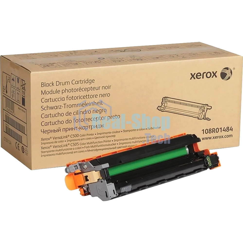 Барабан XEROX 108R01484 черный,black (40000 стр) для XEROXVersaLink C500/C505 (Channels)