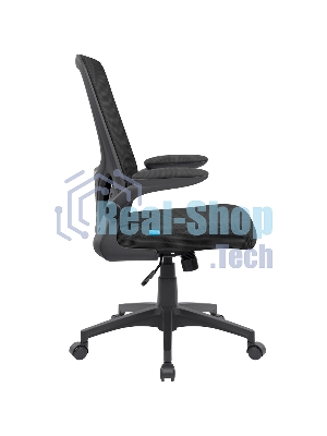 Кресло Defender DALLAS черный, сетка, 120 кг, механизм качания