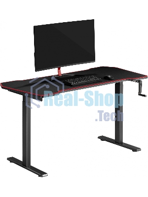 Стол компьютерный Cactus CS-MDL-BK столешница МДФ, черный