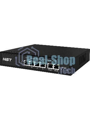 Passive PoE коммутатор Fast Ethernet на 6 портов. Порты: 4 х FE (10/100 Base-T, 52V 4,5(+) 7,8(–)) совместимы с PoE (IEEE 802.3af/at), 2 x FE (10/100 Base-T) Uplink. Совместим со стандартами PoE IEEE 802.3af/at. Мощность PoE на порт - до 30W. Поддержка режима CCTV: Увеличение расстояния передачи данных и питания до 250м. Встроенная грозозащита 3кВ. Питание: AC100-240V (80W) Встроенный БП. Размеры (ШхВхГ): 168x32x93мм. Рабочая температура: 0...+50 гр. С