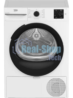 Сушильная машина Beko BM3T37220 белый, 7 кг, сушка - тепловой насос, программ - 15, 59.8 x 84.6 x 54.5 см